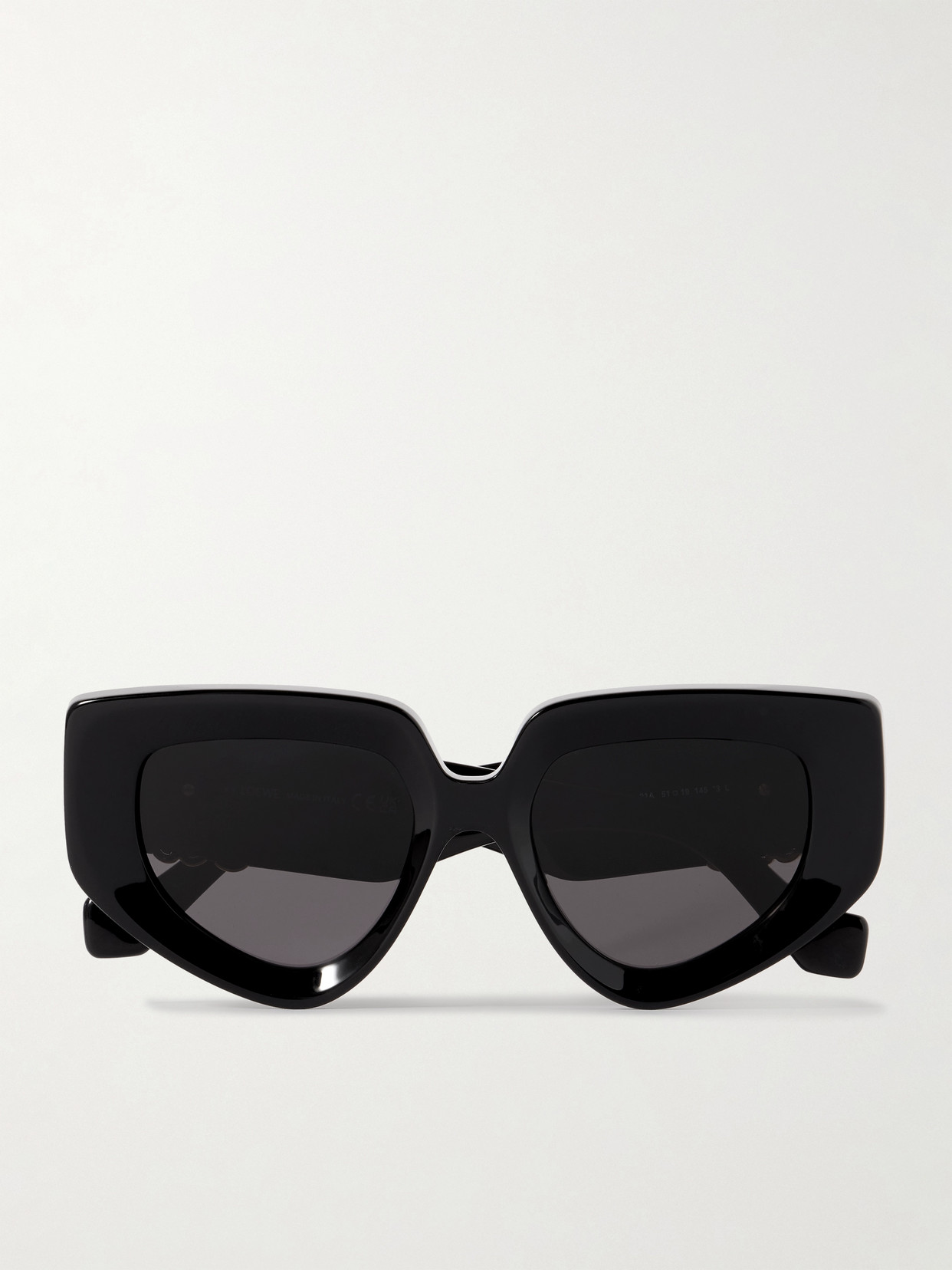 Loewe Cat-eye Acetate Sunglasses In Black
