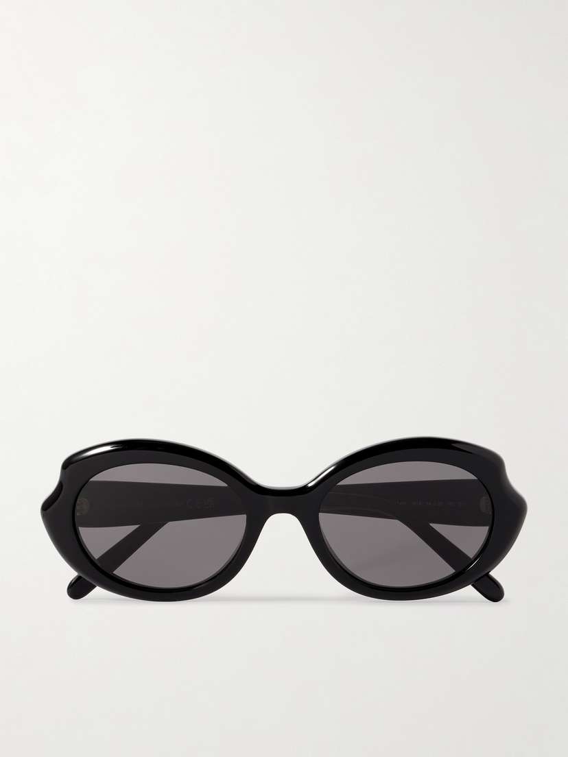 Loewe Oval-frame Acetate Sunglasses