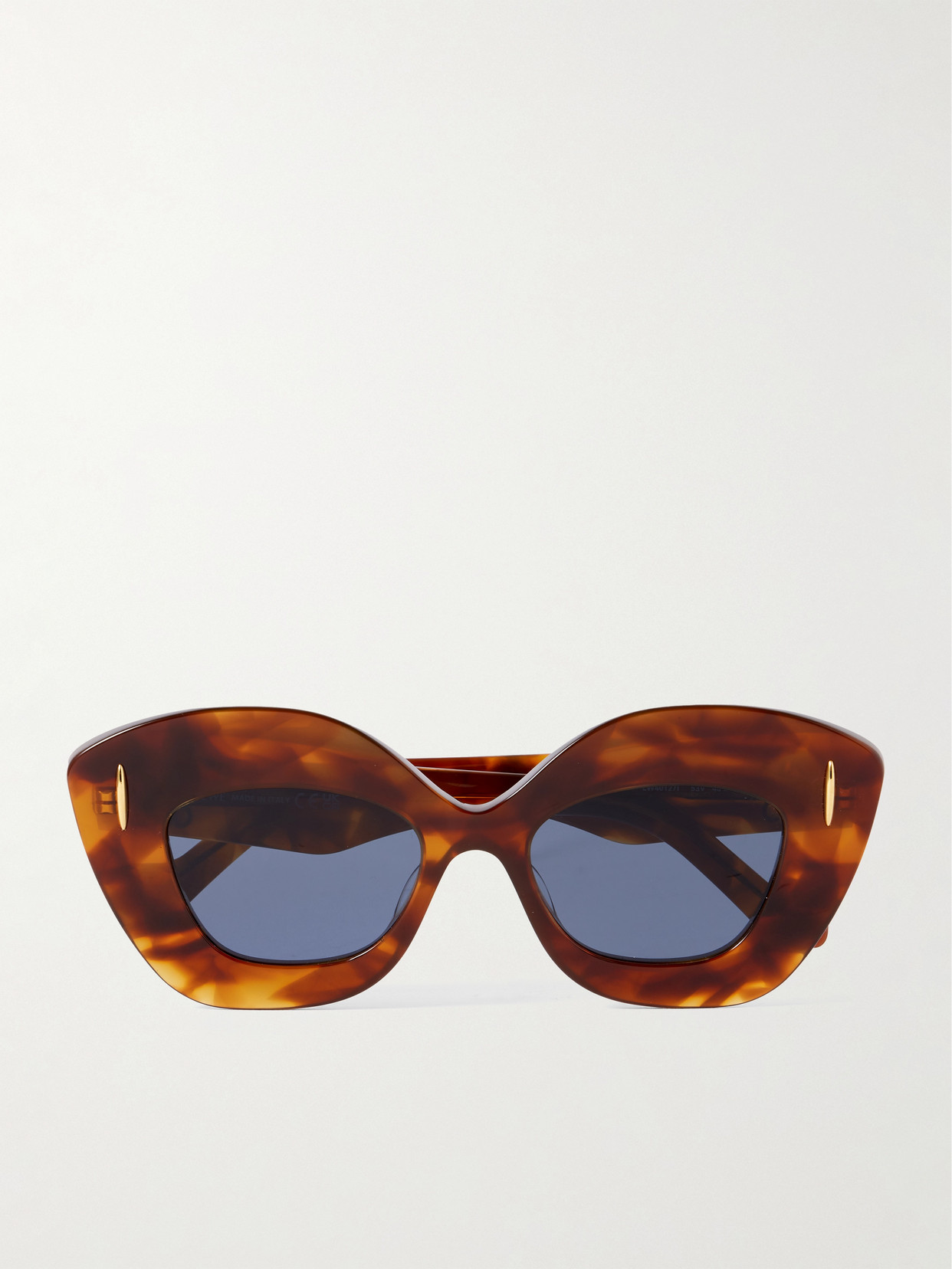 Loewe Oversized Cat-eye Tortoiseshell Acetate Sunglasses In Brown