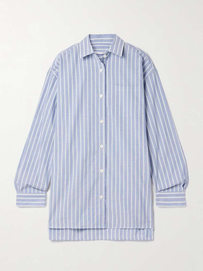 Maria McManus Oversized Striped Organic Cotton Shirt