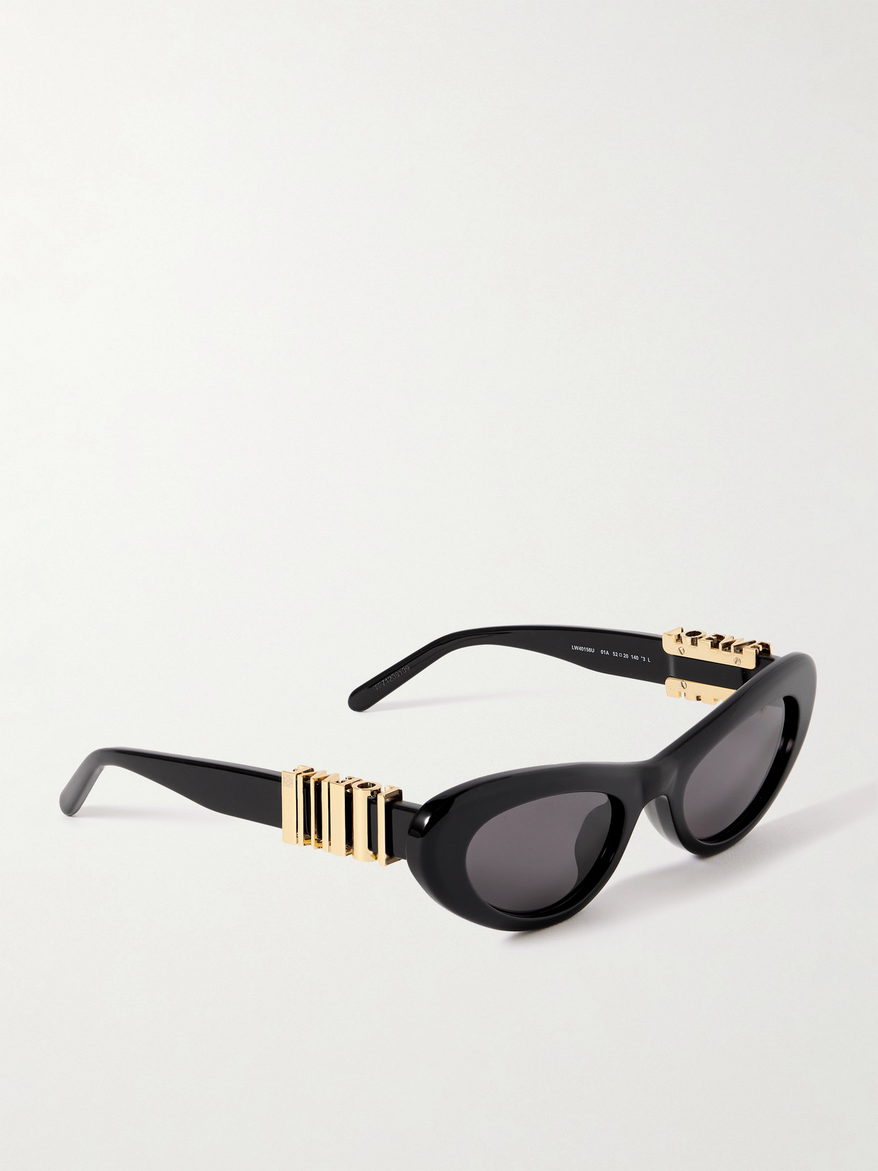 Loewe Cat-eye Acetate Sunglasses In Black