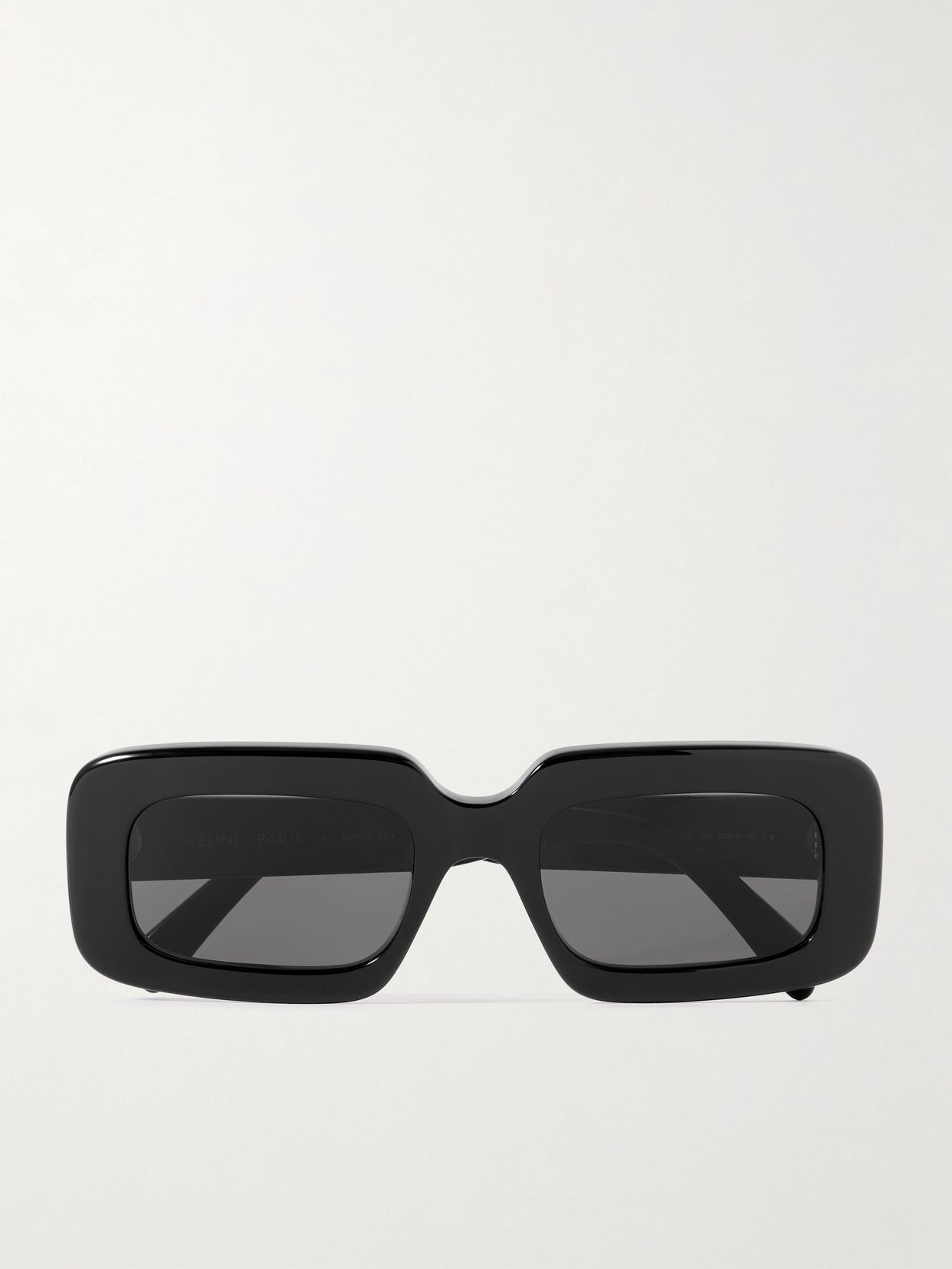 Triomphe oversized square-frame acetate sunglasses