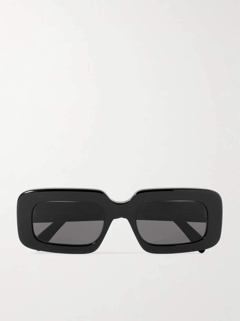 CELINE Eyewear Triomphe Oversized Square-frame Acetate Sunglasses