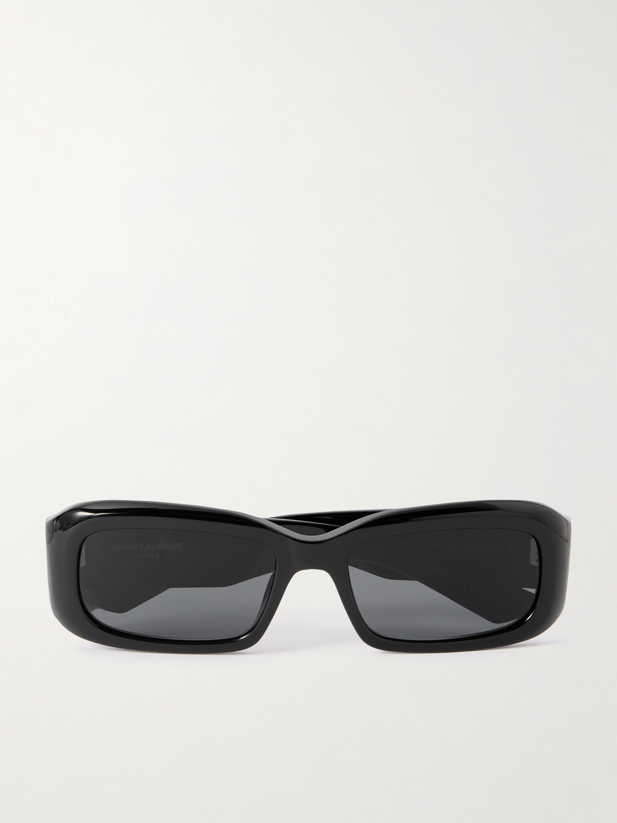 Saint Laurent Rectangle-frame Acetate Sunglasses
