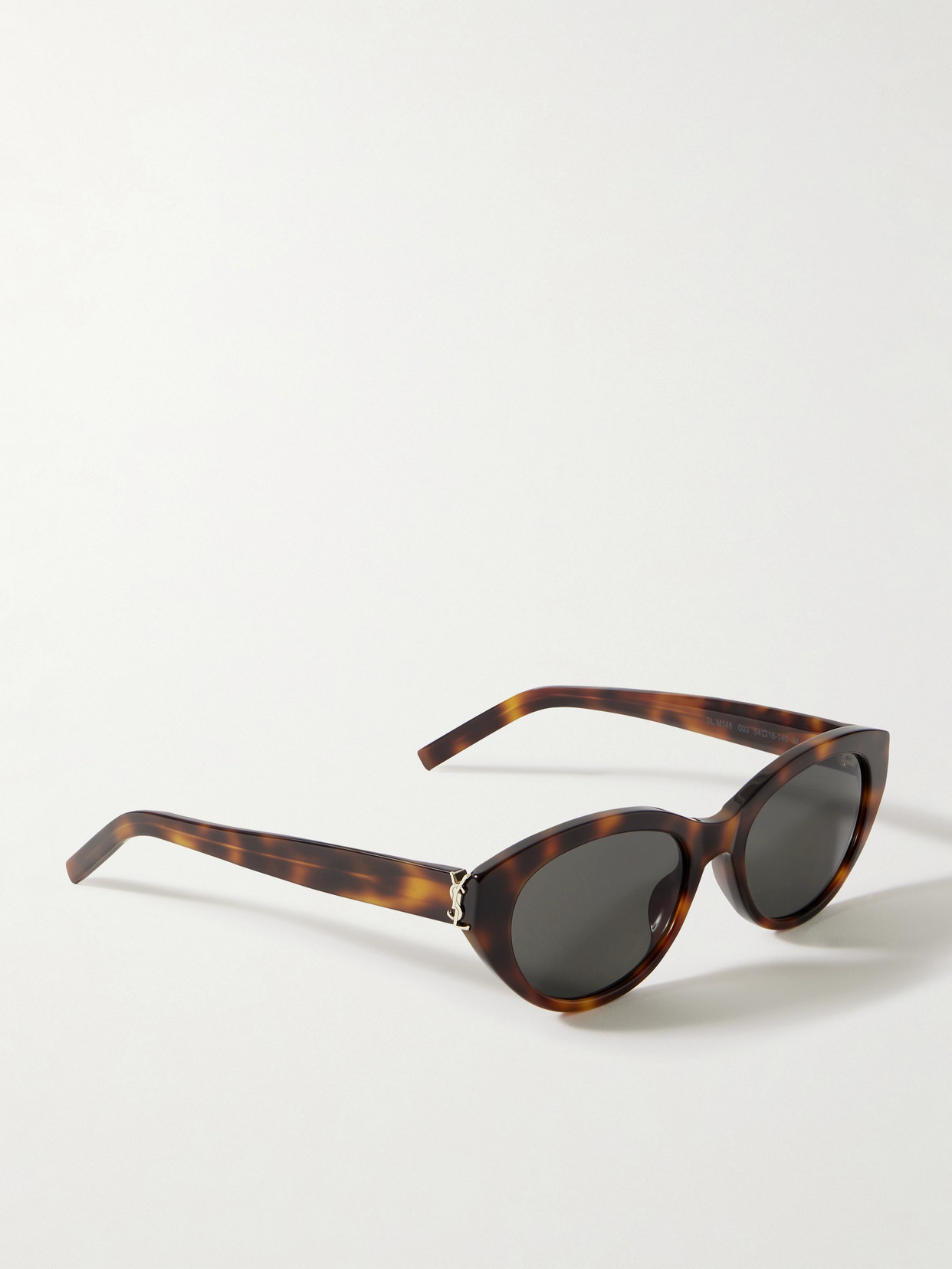 Saint Laurent Cat-eye Tortoiseshell Acetate Sunglasses In Tortoiseshell