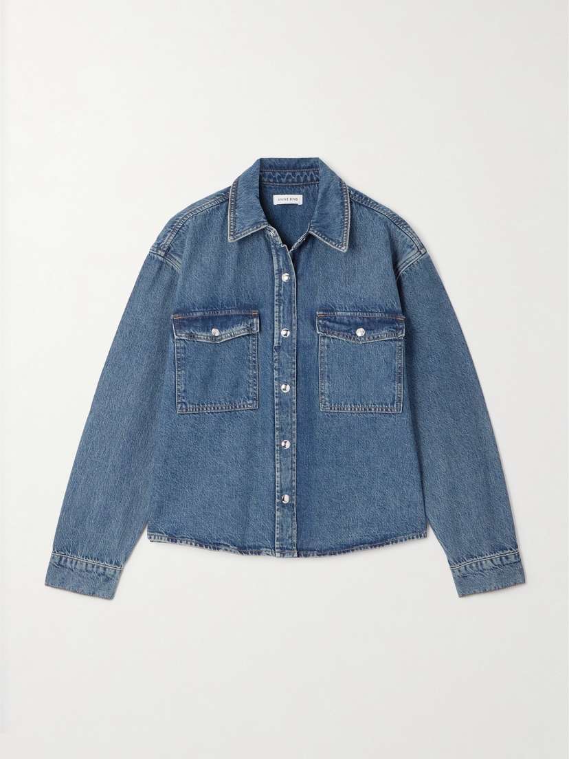 Anine Bing Paxton Denim Shirt