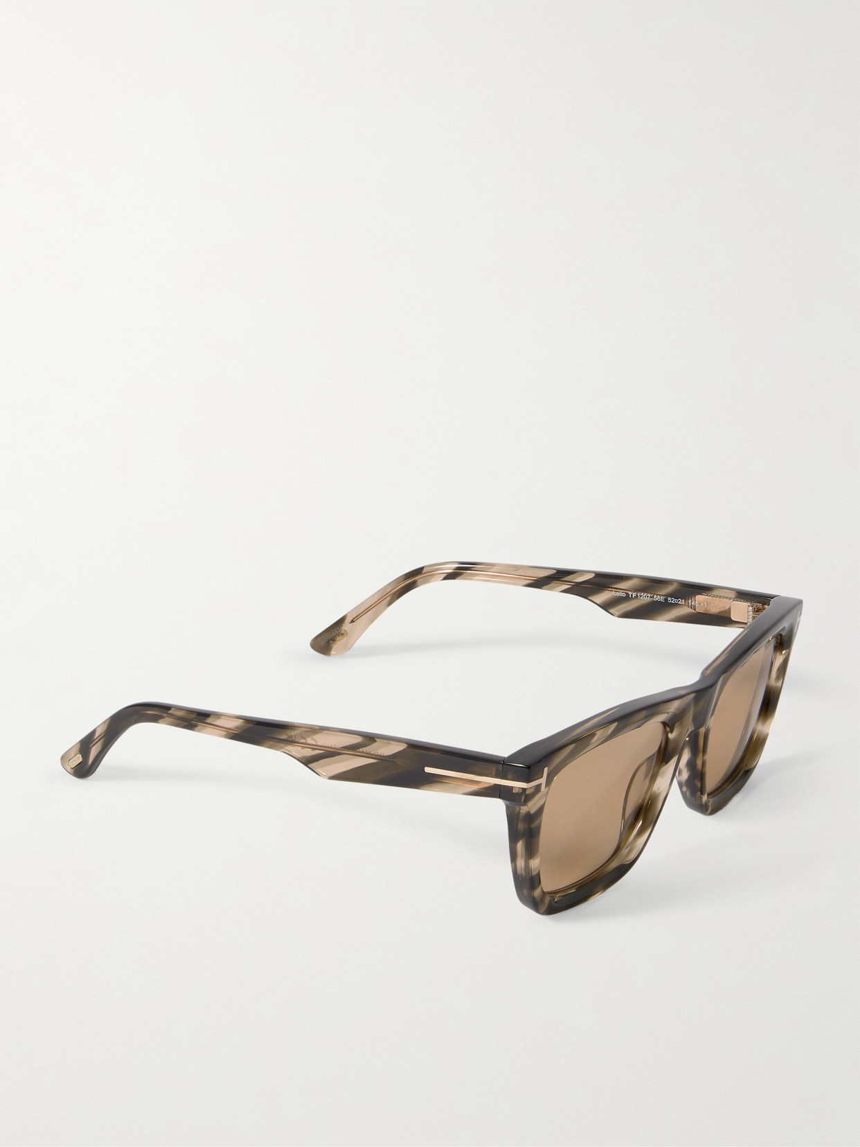 Tom Ford Lelio D-frame Tortoiseshell Acetate Sunglasses In Tortoiseshell