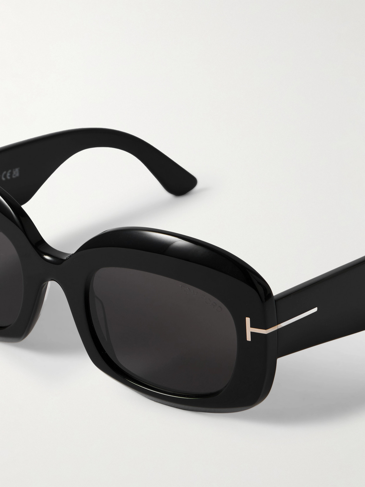 Tom Ford Carmen Square-frame Acetate Sunglasses In Black