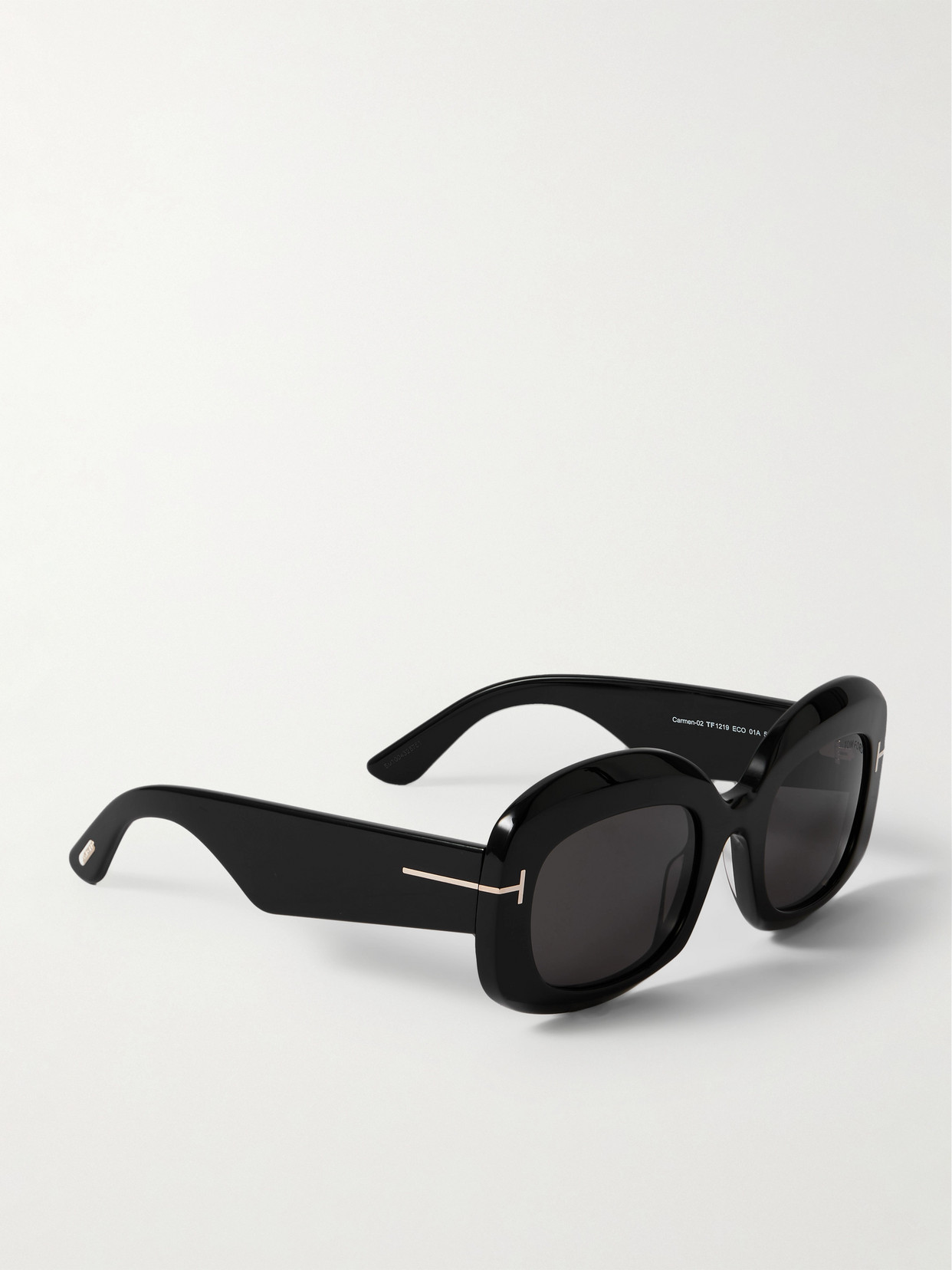 Tom Ford Carmen Square-frame Acetate Sunglasses In Black