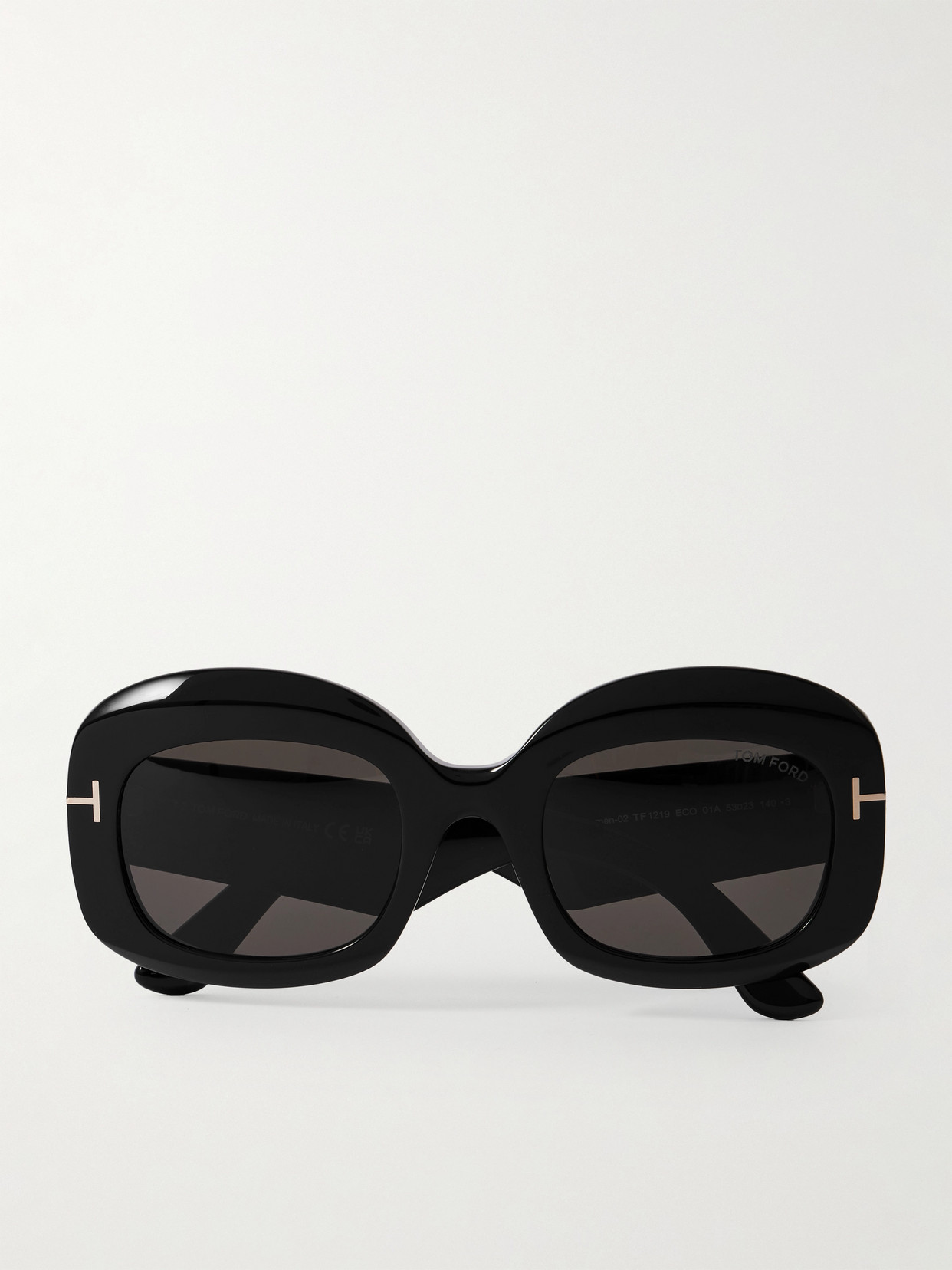 Tom Ford Carmen Square-frame Acetate Sunglasses In Black