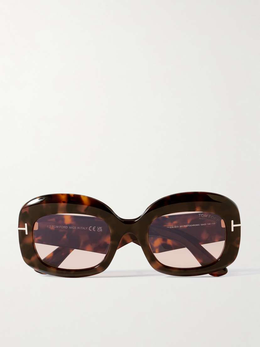 Tom Ford Carmen Square-frame Tortoiseshell Acetate Sunglasses