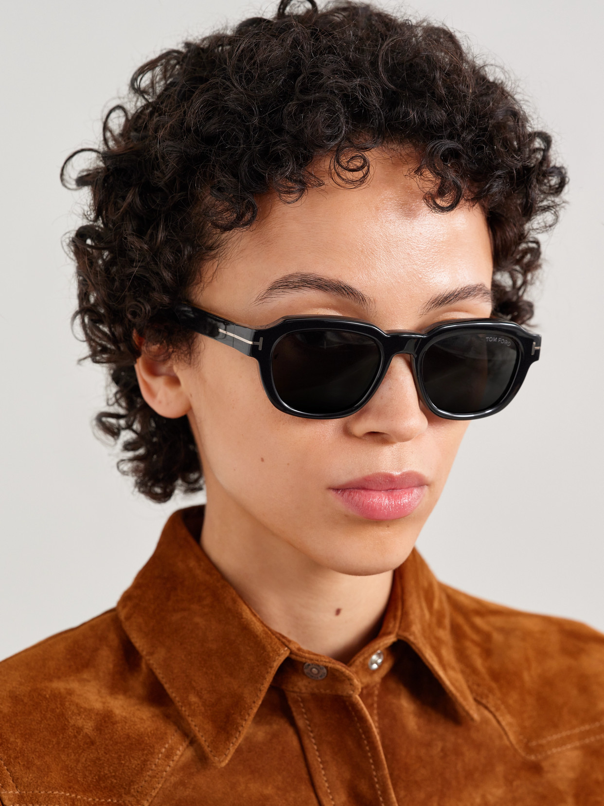 Tom Ford Icon D-frame Acetate Sunglasses