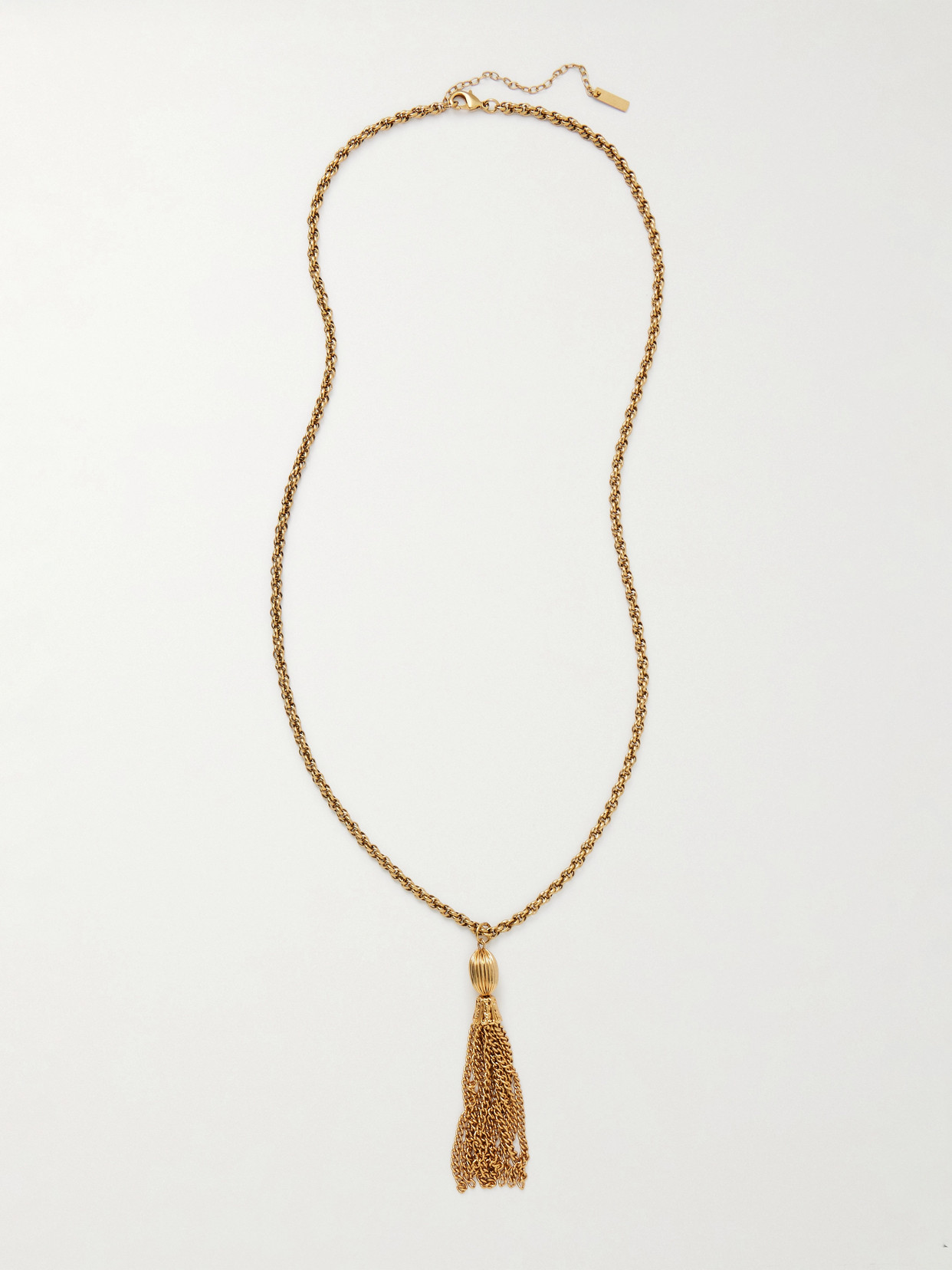 Jennifer Behr - Tasseled Gold-plated Necklace - One size