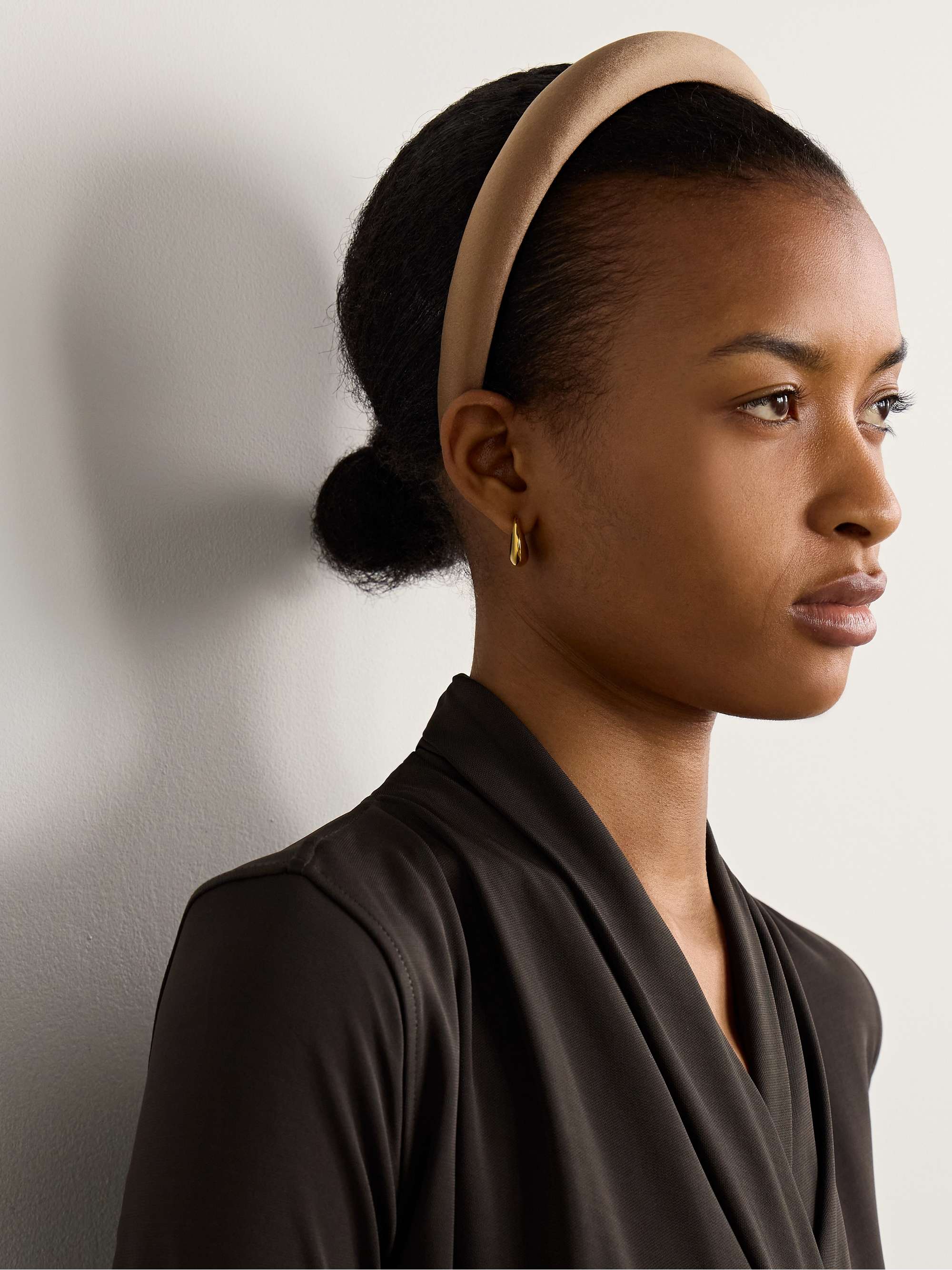 JENNIFER BEHR Tori silk-satin headband