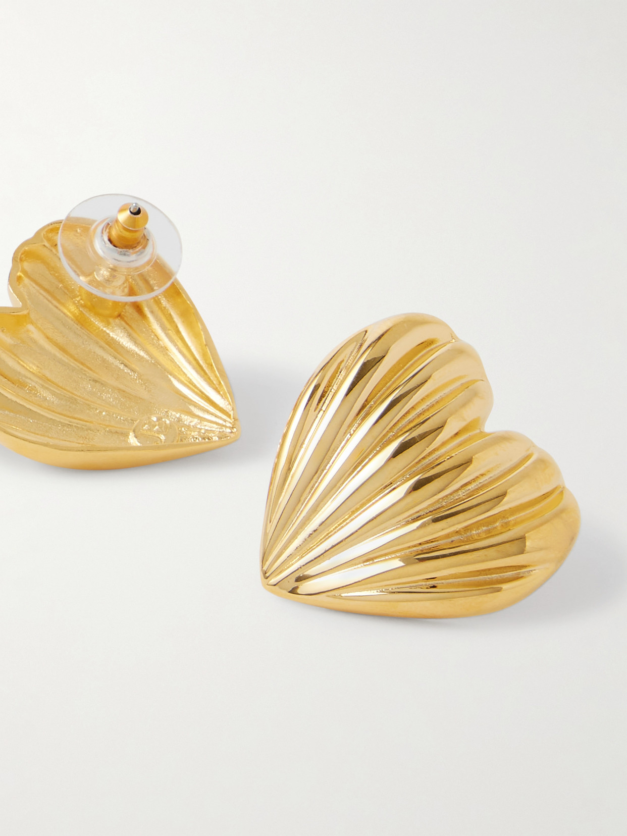 JENNIFER BEHR LIBI GOLD-PLATED EARRINGS