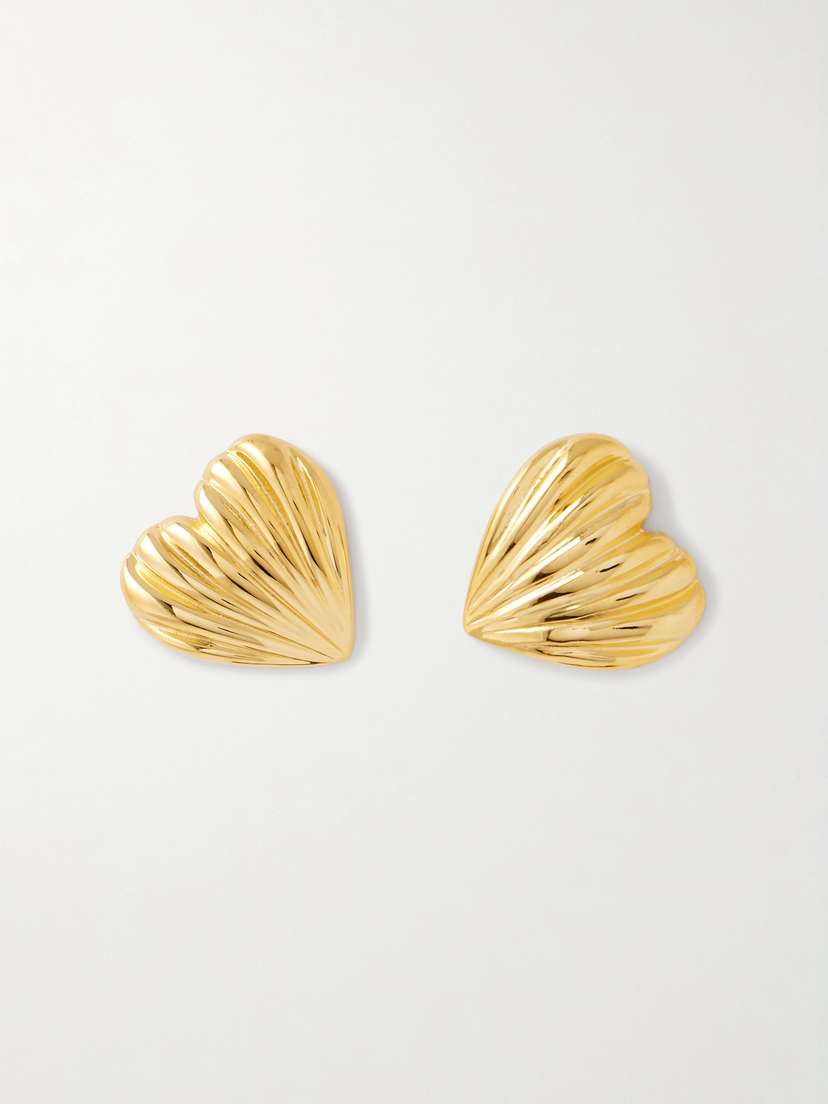 Jennifer Behr Libi Gold-plated Earrings