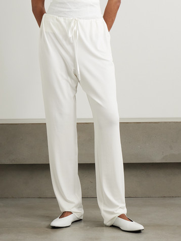 TOVE Mai stretch-jersey straight-leg pants