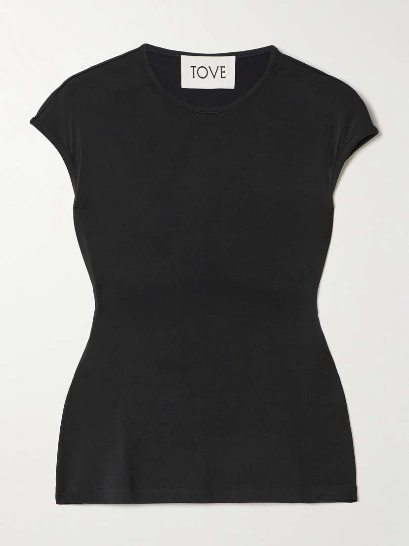 Tove Deca Stretch-jersey Top