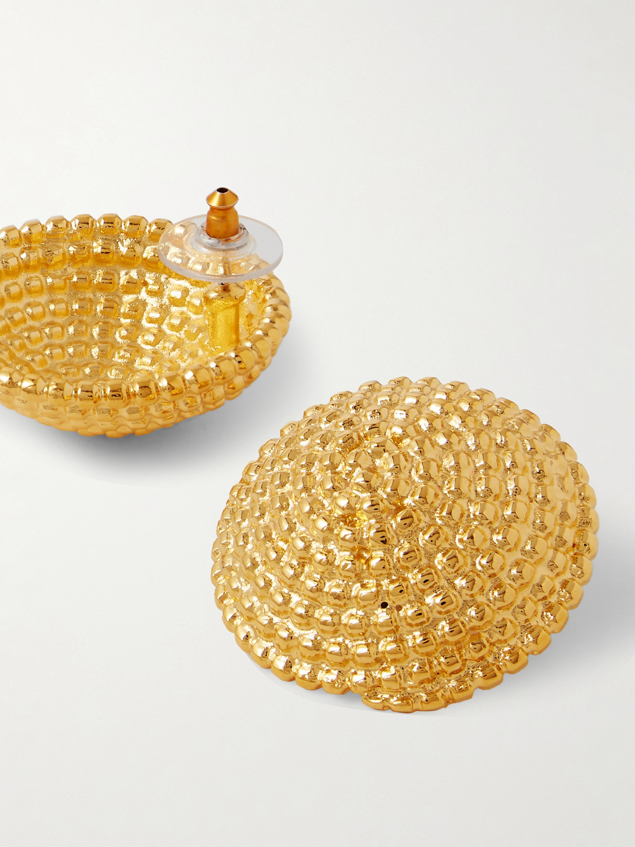 JENNIFER BEHR TAMSIN GOLD-PLATED EARRINGS