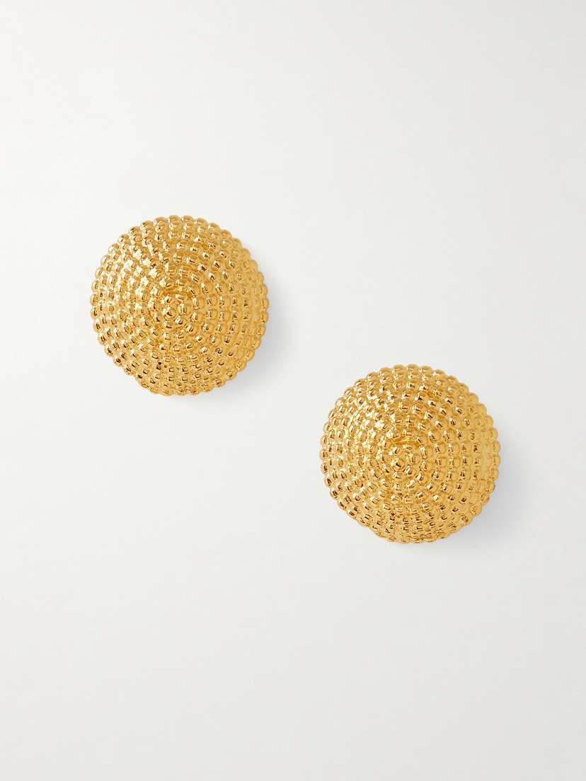 Jennifer Behr Tamsin Gold-plated Earrings