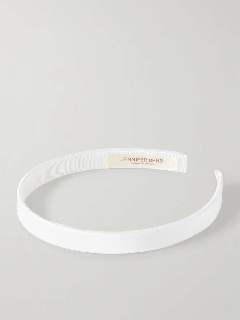 Jennifer Behr Lucy Silk-satin Headband