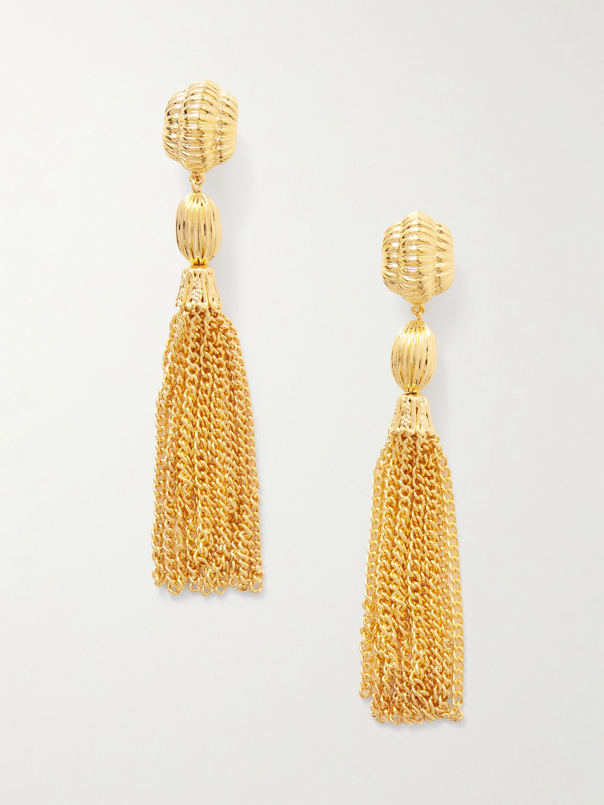 Jennifer Behr - Arthelia Gold-plated Earrings - One size