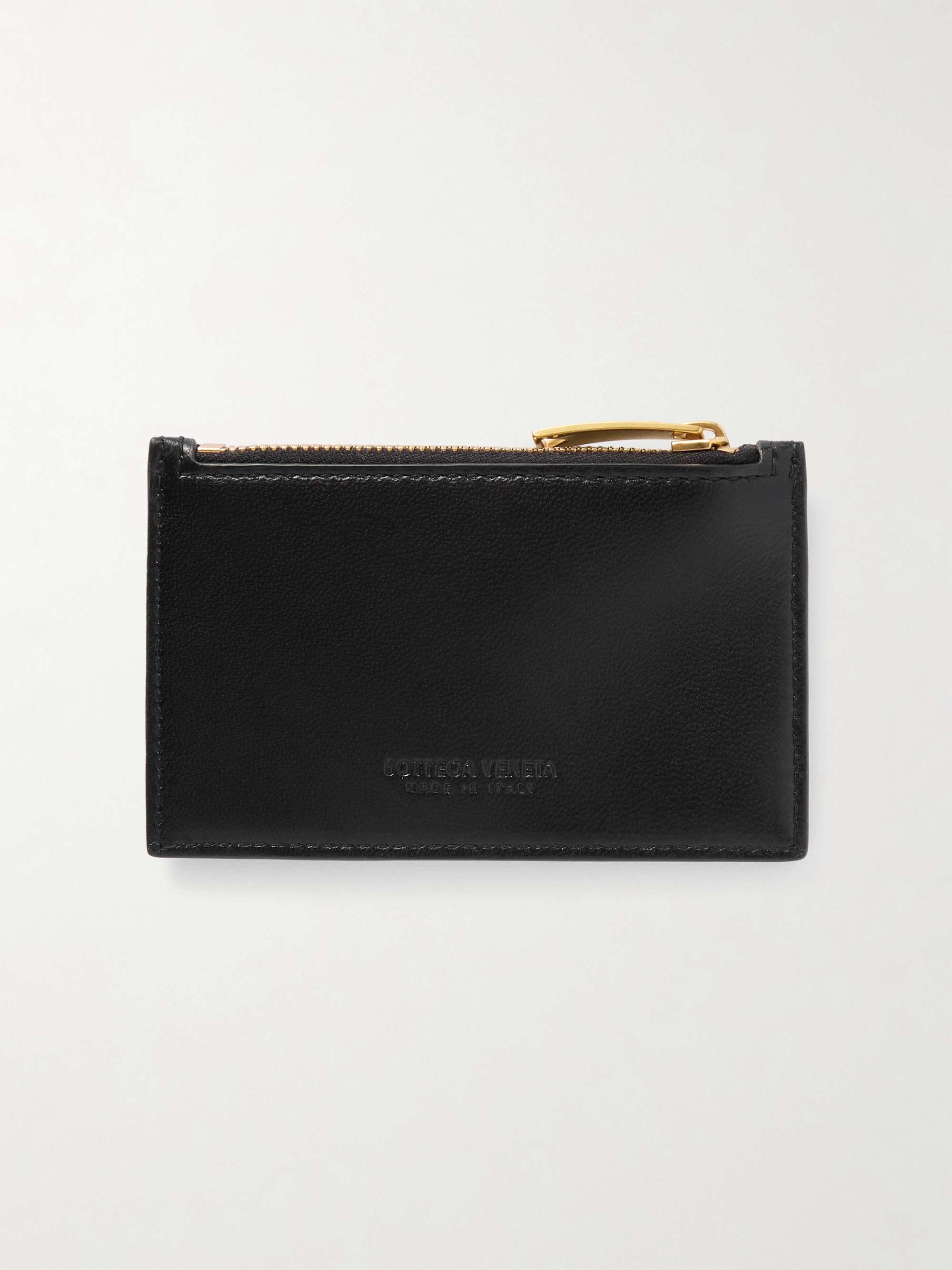 BOTTEGA VENETA Intrecciato leather cardholder
