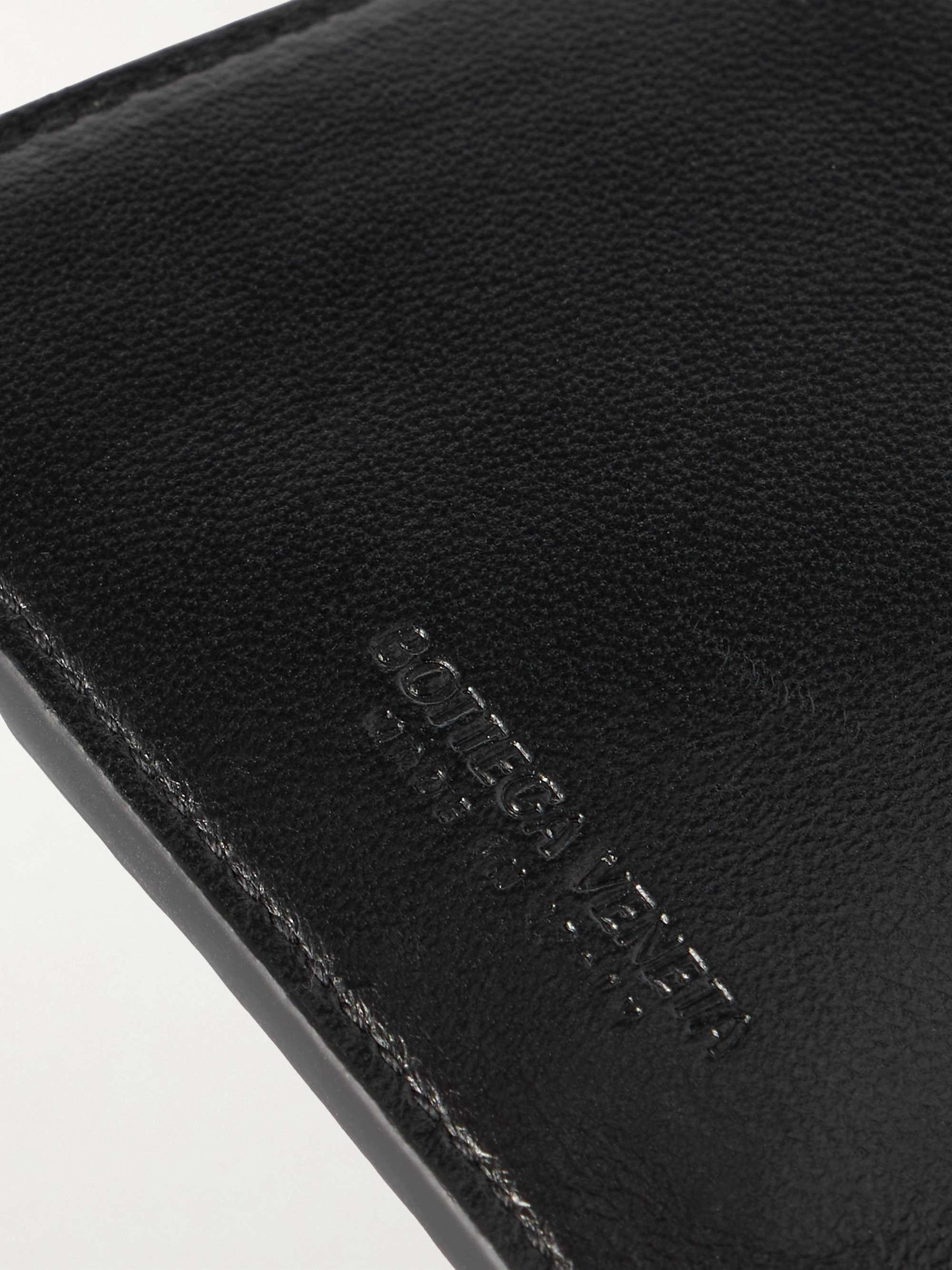 BOTTEGA VENETA Intrecciato leather cardholder