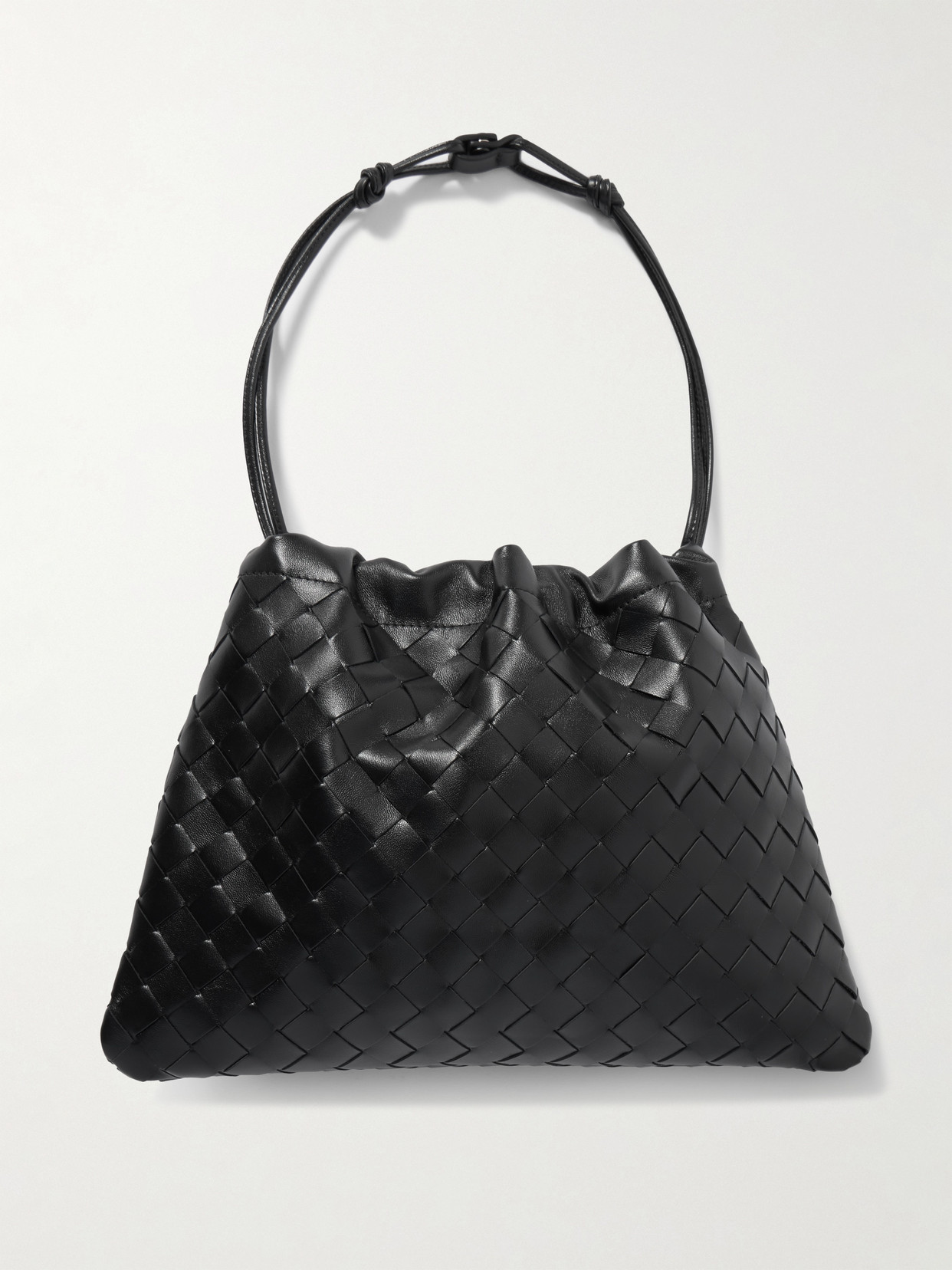 Bottega Veneta Shoulder Bag Dustbag In Black