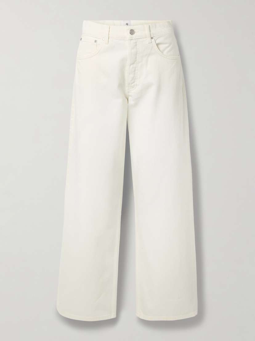 Anine Bing Manon High-rise Straight-leg Recycled Jeans