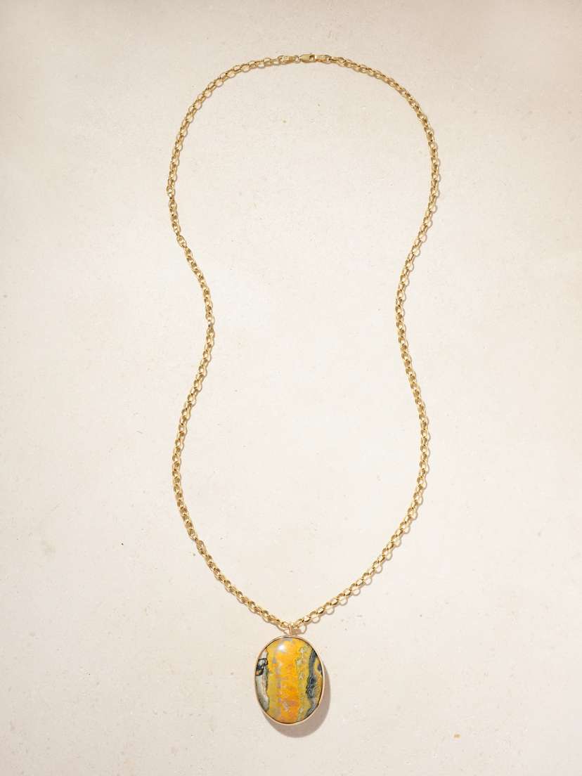 JIA JIA Treasure Gold Jasper Necklace