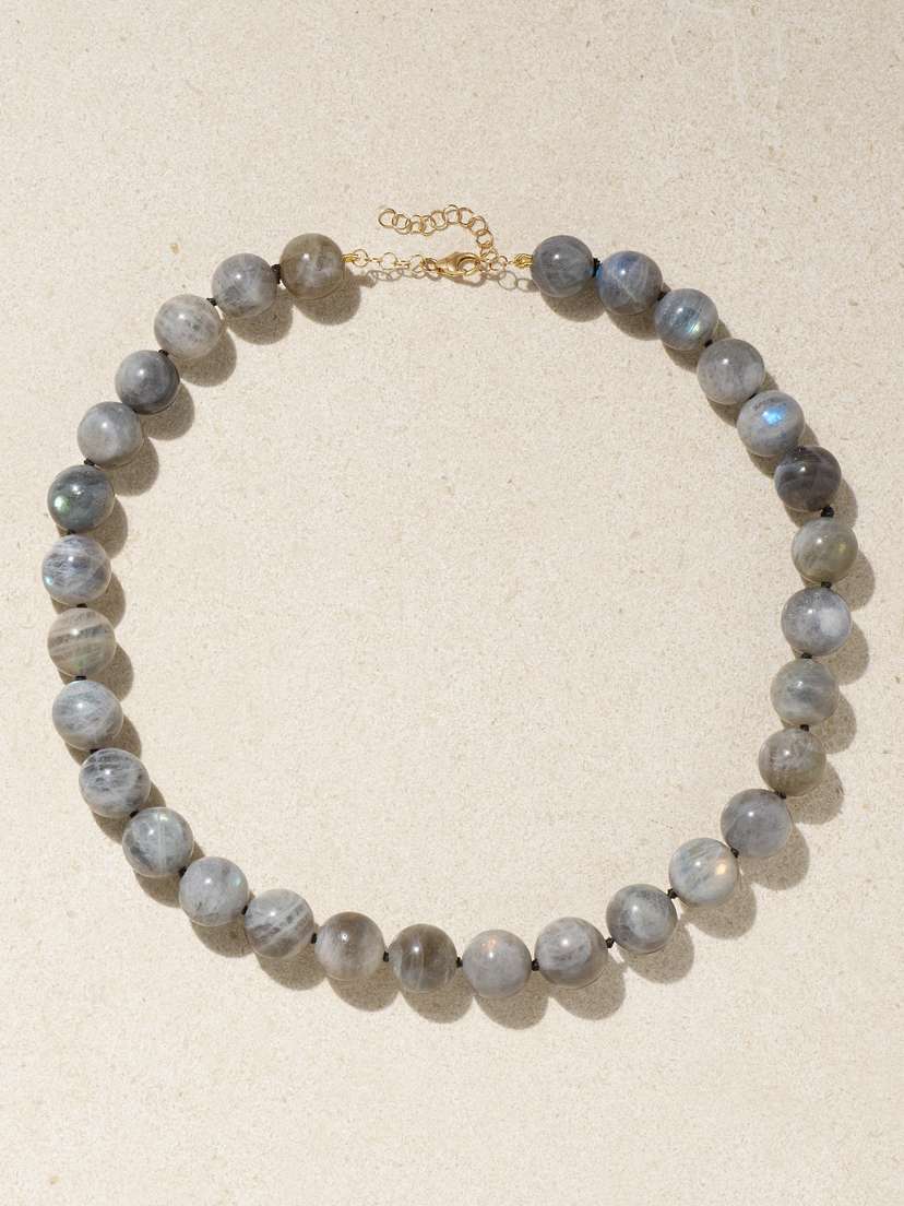 JIA JIA Gold Labradorite Necklace