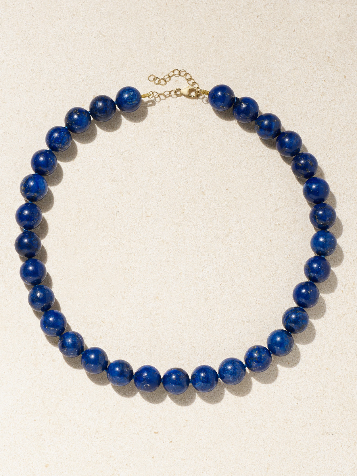 Jia Jia Gold Lapis Lazuli Necklace In Blue