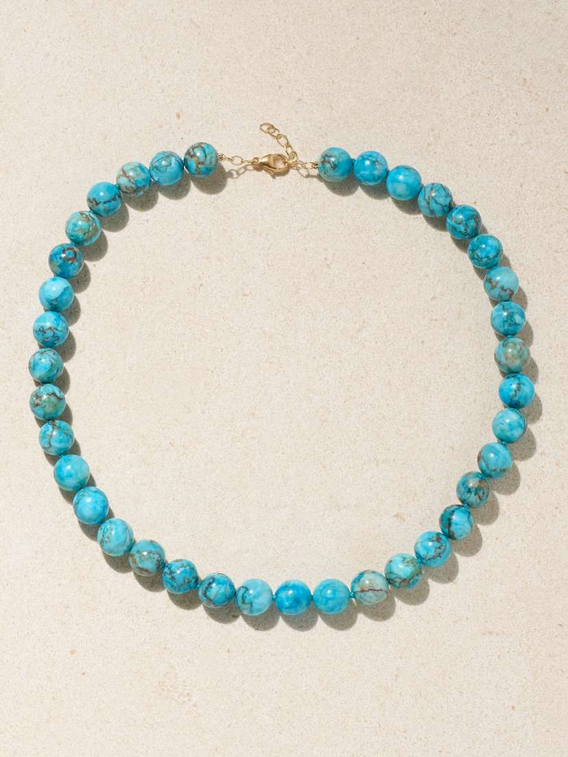 JIA JIA Nevada Gold Turquoise Necklace