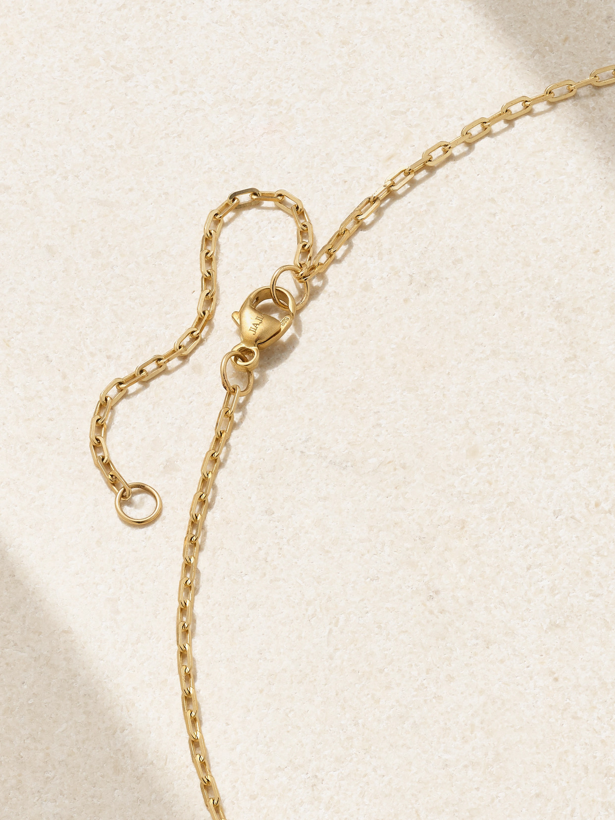 Jia Jia Happy Buddha 14-karat Gold, Garnet And Sapphire Necklace In Brown
