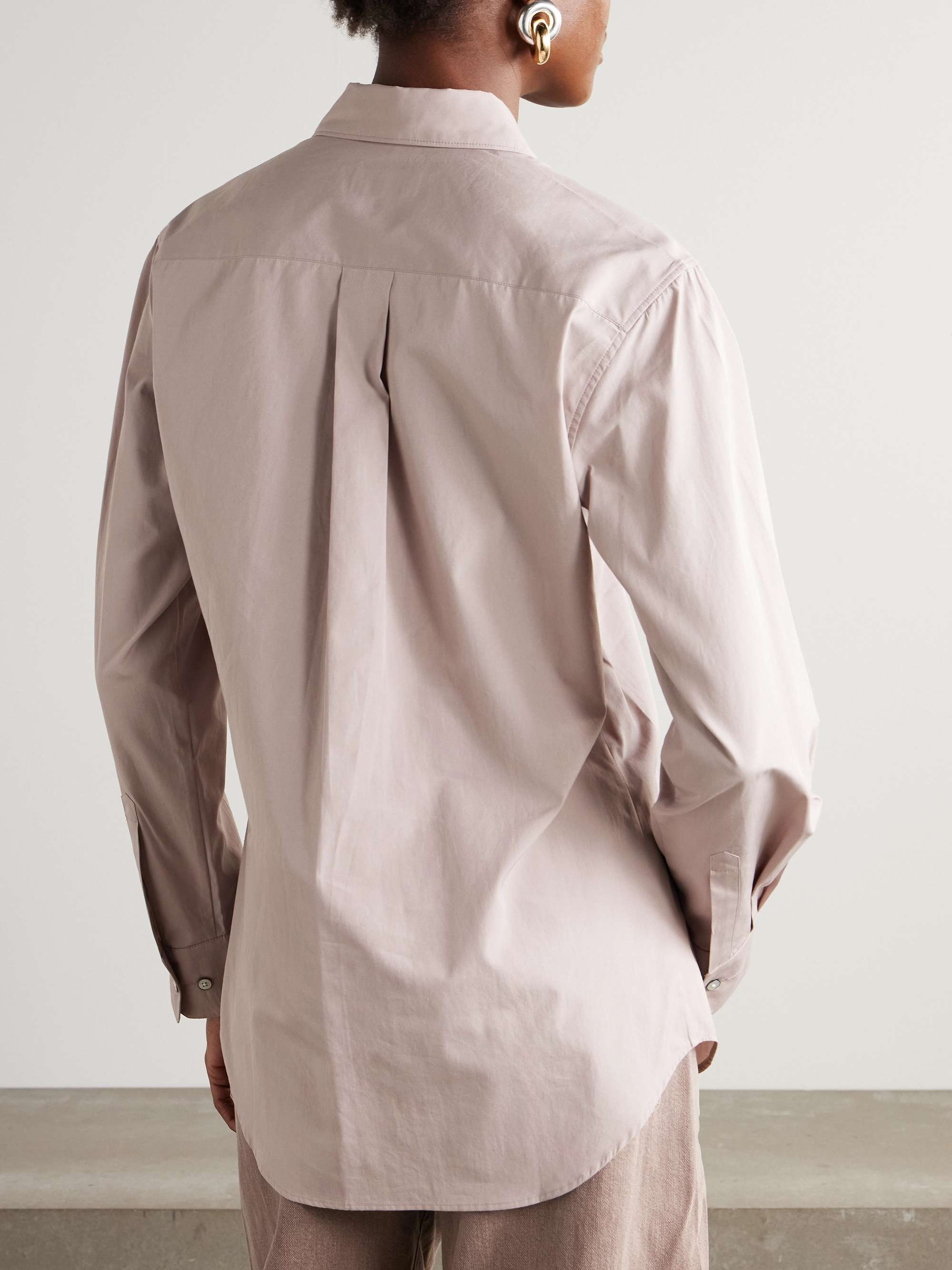 LEMAIRE Cotton-poplin shirt | NET-A-PORTER LEMAIRE Cotton-poplin shirt | NET-A-PORTER