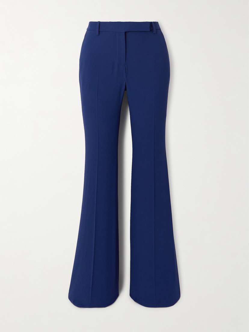 McQueen Crepe Flared Pants