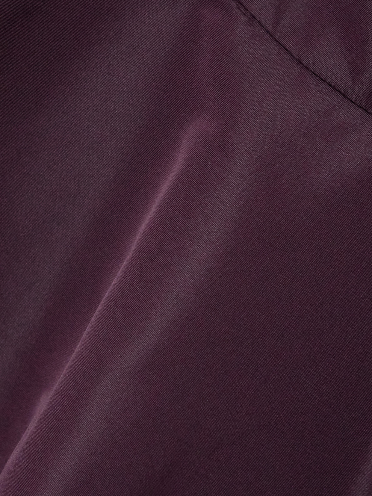 Alexander Mcqueen Asymmetric Midi Dress In Purple