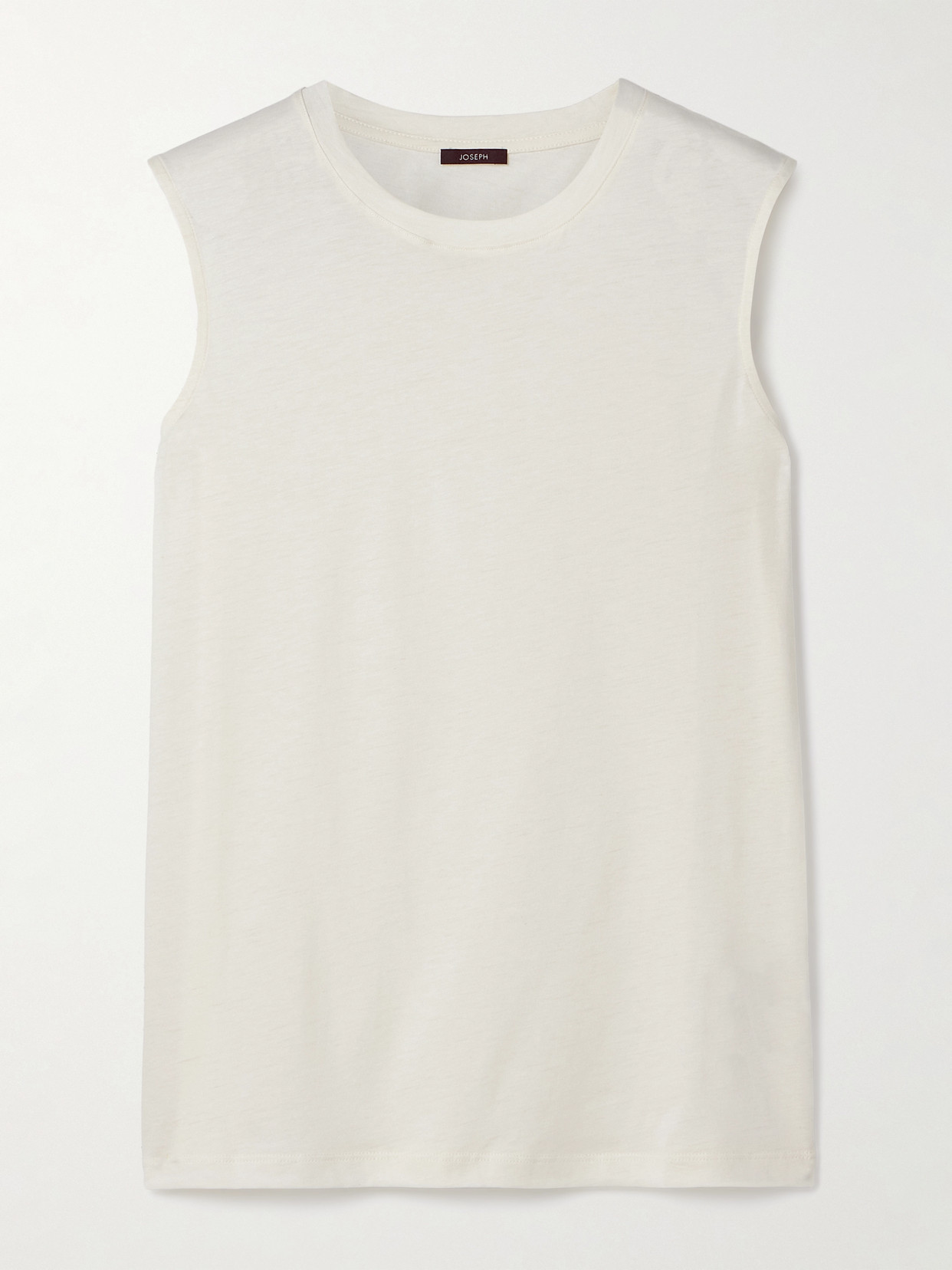 Joseph Cotton And Silk-blend Jersey Tank