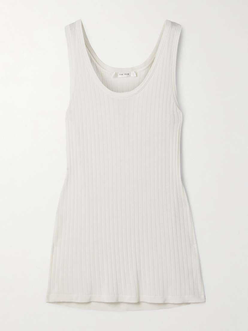 The Row Katara Ribbed-knit Tank