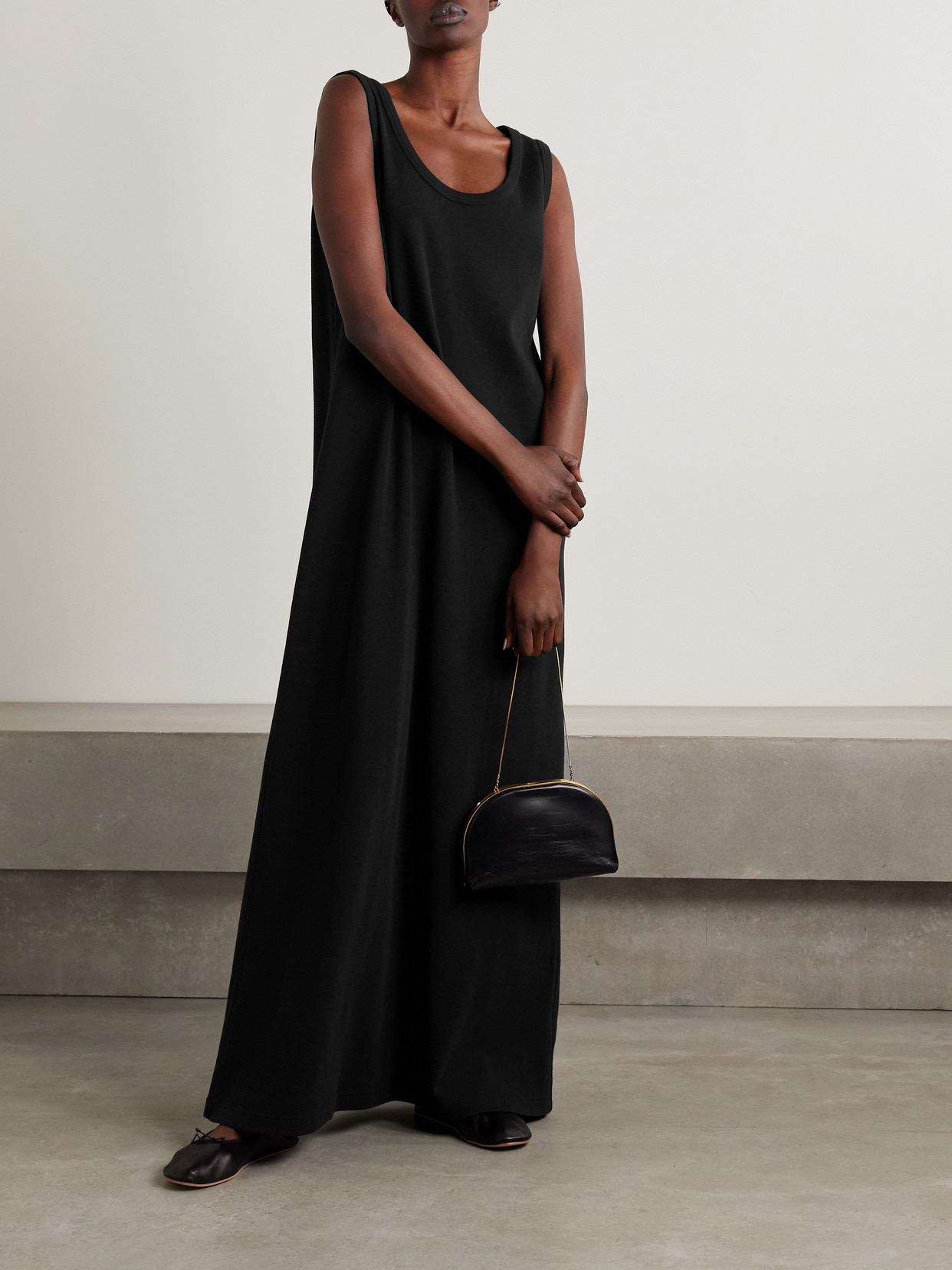 The Row Tetzi Cotton Maxi Dress