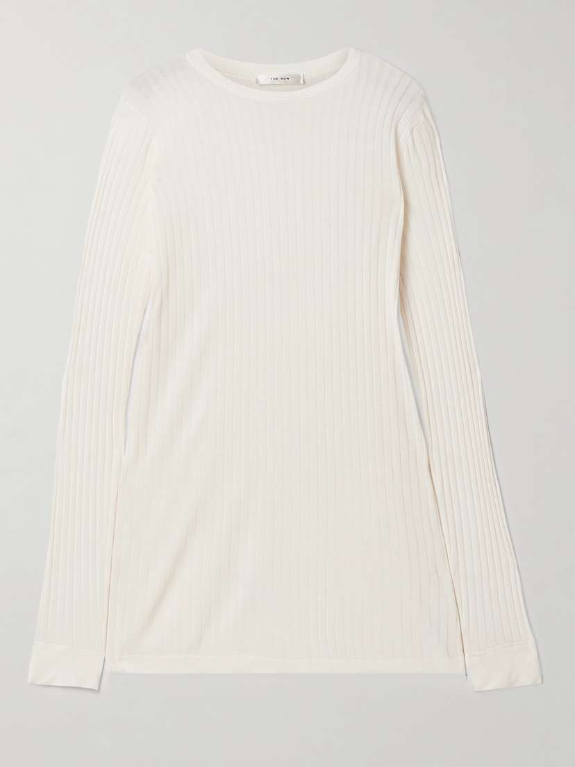 The Row Keya Ribbed-knit Sweater