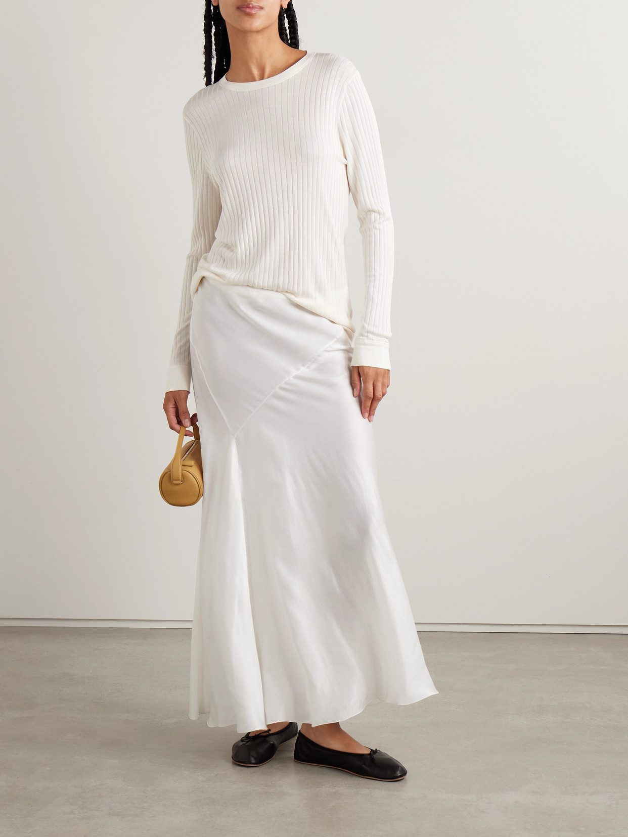 The Row Keya Ribbed-knit Sweater