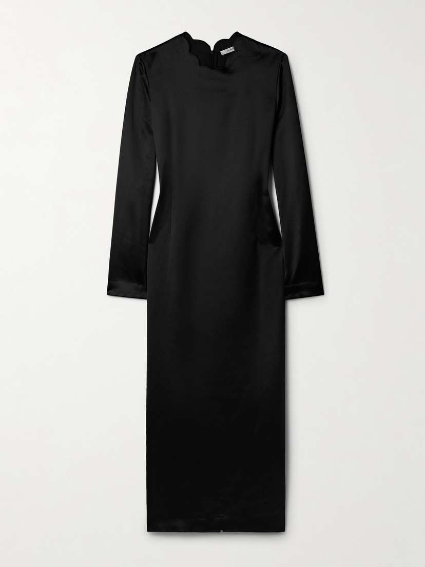 The Row Mitzi Silk-blend Maxi Dress