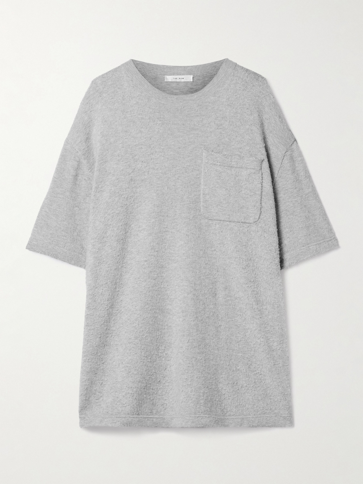 The Row Kaddy Oversized Brushed Cotton-jersey T-shirt