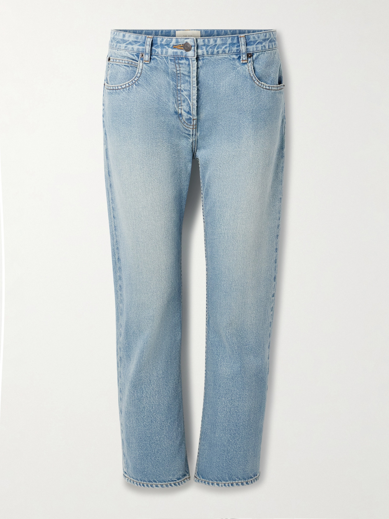 The Row Riaco Mid-rise Slim-leg Jeans
