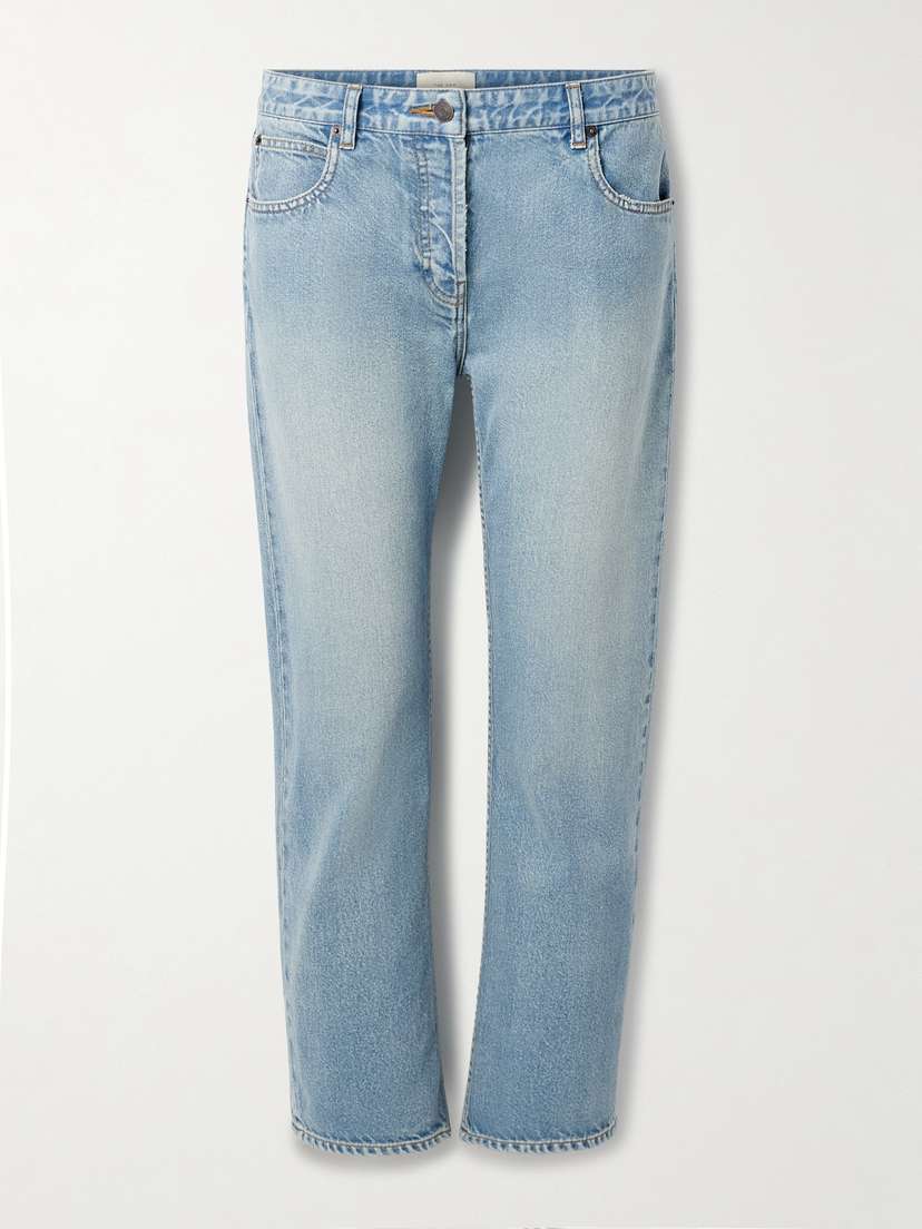 The Row Riaco Mid-rise Slim-leg Jeans