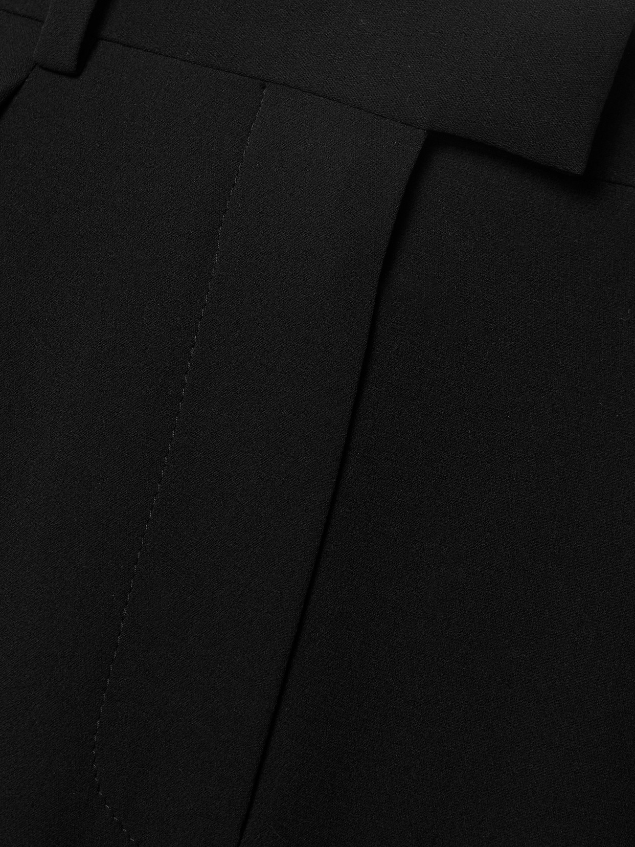 The Row Alfidis Pleated Cotton-crepe Wide-leg Pants