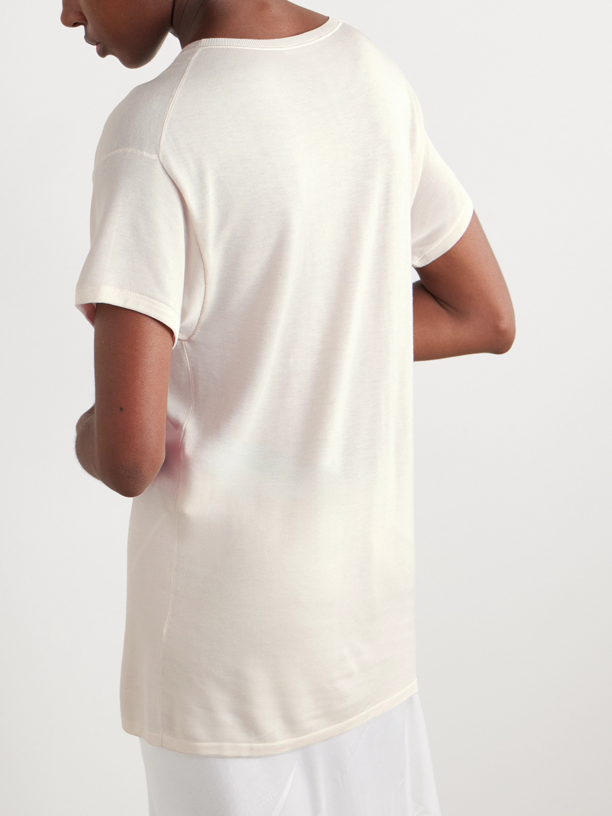 The Row Item O-neck Short-sleeved T-shirt