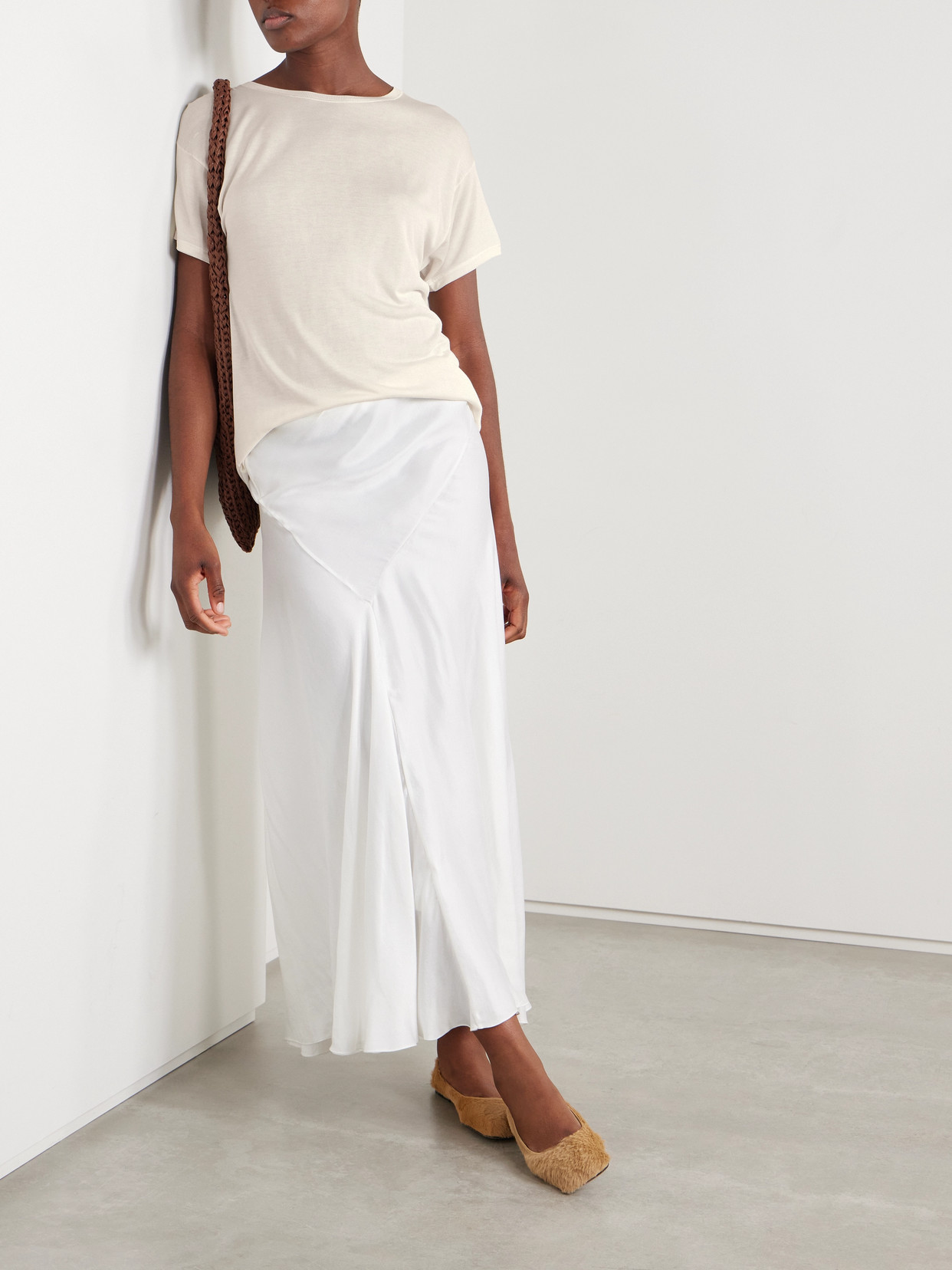 The Row Item O-neck Short-sleeved T-shirt